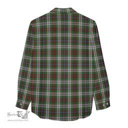 ScotsTee Shop Scottish Fraser Hunting Dress Clan Tartan Womens Long Sleeve Shirt