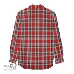 ScotsTee Shop Scottish Drummond of Perth Dress Clan Crest Tartan Womens Long Sleeve Shirt