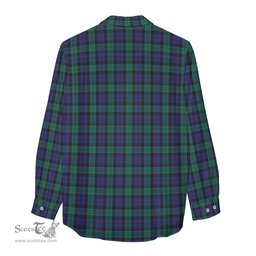 ScotsTee Shop Scottish Graham of Menteith Clan Crest Tartan Womens Long Sleeve Shirt