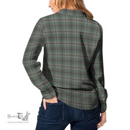 ScotsTee Shop Scottish Craig Clan Tartan Womens Long Sleeve Shirt