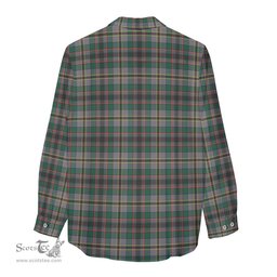 ScotsTee Shop Scottish Craig Ancient Clan Crest Tartan Womens Long Sleeve Shirt