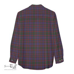 ScotsTee Shop Scottish Cumming Clan Tartan Womens Long Sleeve Shirt