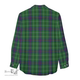 ScotsTee Shop Scottish Duncan Clan Crest Tartan Womens Long Sleeve Shirt