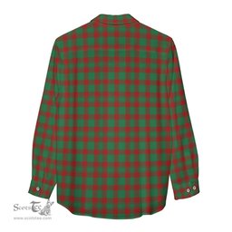 ScotsTee Shop Scottish Donachie Clan Tartan Womens Long Sleeve Shirt