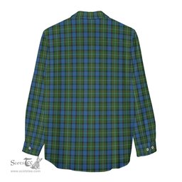 ScotsTee Shop Scottish Ferguson of Atholl Clan Tartan Womens Long Sleeve Shirt