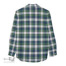 ScotsTee Shop Scottish Gordon Dress Ancient Clan Crest Tartan Womens Long Sleeve Shirt