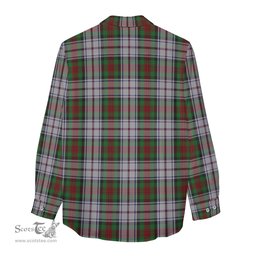 ScotsTee Shop Scottish MacDuff Dress Clan Tartan Womens Long Sleeve Shirt