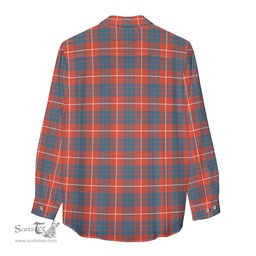 ScotsTee Shop Scottish Hamilton Ancient Clan Tartan Womens Long Sleeve Shirt