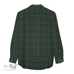 ScotsTee Shop Scottish MacAlpin Clan Tartan Womens Long Sleeve Shirt