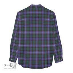 ScotsTee Shop Scottish Guthrie Modern Clan Crest Tartan Womens Long Sleeve Shirt