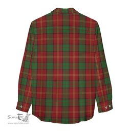 ScotsTee Shop Scottish Kirk Clan Tartan Womens Long Sleeve Shirt