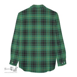 ScotsTee Shop Scottish MacArthur Ancient Clan Crest Tartan Womens Long Sleeve Shirt