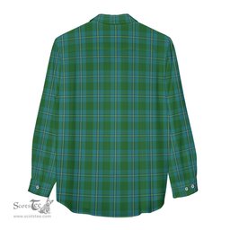 ScotsTee Shop Scottish Irvine of Bonshaw Clan Tartan Womens Long Sleeve Shirt