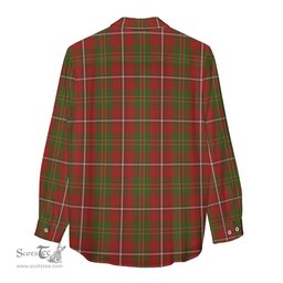 ScotsTee Shop Scottish Hay Clan Crest Tartan Womens Long Sleeve Shirt