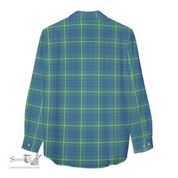 ScotsTee Shop Scottish Hamilton Hunting Ancient Clan Crest Tartan Womens Long Sleeve Shirt