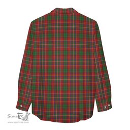 ScotsTee Shop Scottish Innes Clan Crest Tartan Womens Long Sleeve Shirt