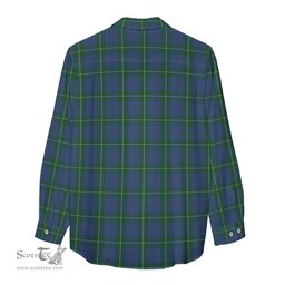 ScotsTee Shop Scottish Hamilton Hunting Clan Crest Tartan Womens Long Sleeve Shirt