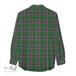 ScotsTee Shop Scottish Gray Hunting Clan Crest Tartan Womens Long Sleeve Shirt