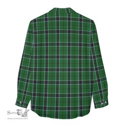 ScotsTee Shop Scottish Innes Hunting Clan Tartan Womens Long Sleeve Shirt
