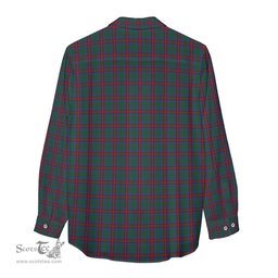 ScotsTee Shop Scottish Jardine Dress Clan Crest Tartan Womens Long Sleeve Shirt