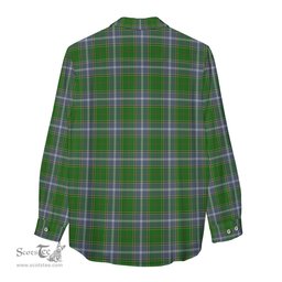 ScotsTee Shop Scottish Pringle Clan Crest Tartan Womens Long Sleeve Shirt