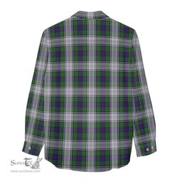 ScotsTee Shop Scottish Murray of Atholl Dress Clan Tartan Womens Long Sleeve Shirt