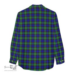 ScotsTee Shop Scottish Sempill Modern Clan Tartan Womens Long Sleeve Shirt