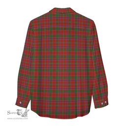 ScotsTee Shop Scottish Munro Clan Crest Tartan Womens Long Sleeve Shirt
