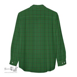 ScotsTee Shop Scottish Mar Tribe Clan Crest Tartan Womens Long Sleeve Shirt