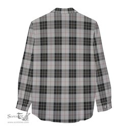 ScotsTee Shop Scottish MacPherson Dress Clan Crest Tartan Womens Long Sleeve Shirt