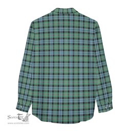 ScotsTee Shop Scottish Melville Ancient Clan Crest Tartan Womens Long Sleeve Shirt