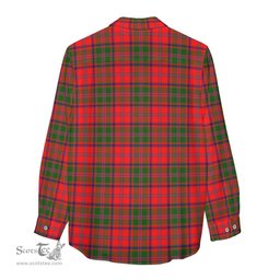 ScotsTee Shop Scottish Stewart of Appin Modern Clan Tartan Womens Long Sleeve Shirt