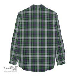 ScotsTee Shop Scottish MacKenzie Dress Clan Tartan Womens Long Sleeve Shirt