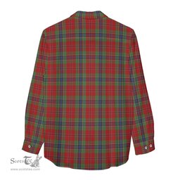 ScotsTee Shop Scottish MacLean of Duart Clan Tartan Womens Long Sleeve Shirt