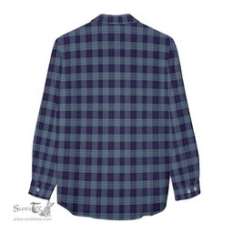 ScotsTee Shop Scottish Roberts of Wales Clan Tartan Womens Long Sleeve Shirt