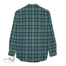 ScotsTee Shop Scottish Rose Hunting Ancient Clan Crest Tartan Womens Long Sleeve Shirt