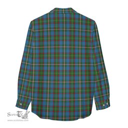 ScotsTee Shop Scottish Tait Clan Tartan Womens Long Sleeve Shirt