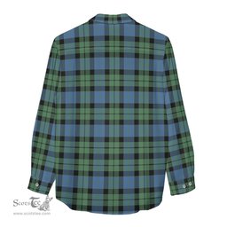 ScotsTee Shop Scottish McCoy Ancient Clan Crest Tartan Womens Long Sleeve Shirt