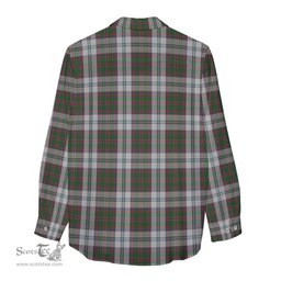 ScotsTee Shop Scottish Stewart of Appin Dress Clan Tartan Womens Long Sleeve Shirt