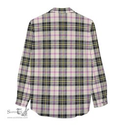 ScotsTee Shop Scottish MacPherson Dress Ancient Clan Crest Tartan Womens Long Sleeve Shirt