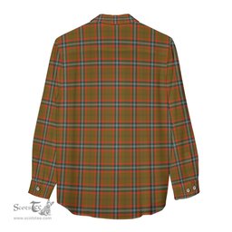 ScotsTee Shop Scottish Seton Hunting Modern Clan Tartan Womens Long Sleeve Shirt