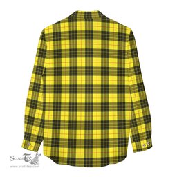 ScotsTee Shop Scottish MacLeod of Lewis Modern Clan Tartan Womens Long Sleeve Shirt