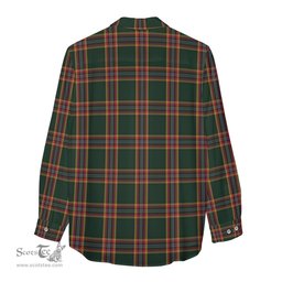 ScotsTee Shop Scottish Moran Family Ubique Clan Tartan Womens Long Sleeve Shirt