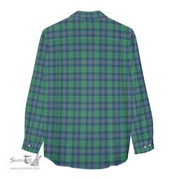 ScotsTee Shop Scottish Shaw Ancient Clan Tartan Womens Long Sleeve Shirt