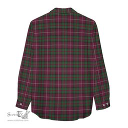 ScotsTee Shop Scottish Stewart of Bute Hunting Clan Tartan Womens Long Sleeve Shirt