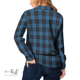 ScotsTee Shop Scottish Sorbie Clan Tartan Womens Long Sleeve Shirt