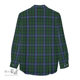 ScotsTee Shop Scottish MacIntyre Clan Crest Tartan Womens Long Sleeve Shirt