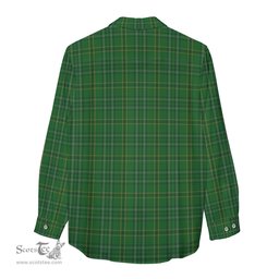 ScotsTee Shop Scottish Wexford County Ireland Clan Tartan Womens Long Sleeve Shirt