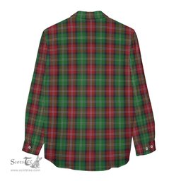 ScotsTee Shop Scottish Sawyer Clan Tartan Womens Long Sleeve Shirt