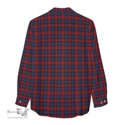 ScotsTee Shop Scottish MacLachlan Clan Crest Tartan Womens Long Sleeve Shirt
